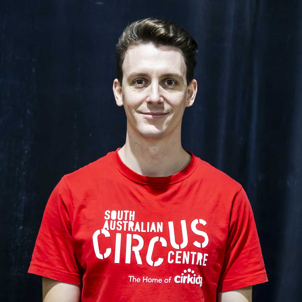 SA Circus Centre Trainer Russell, Aerial Specialist